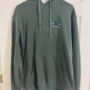 Outdoors Green Hoodie